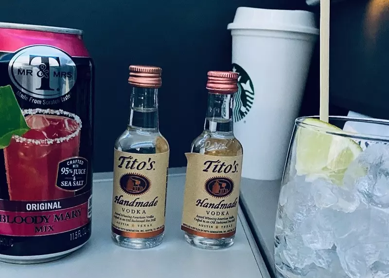 Non-Alcoholic Alternatives on Southwest Airlines